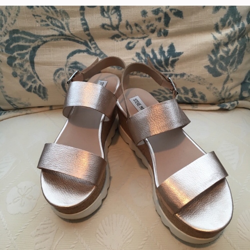 Steve Madden wedge sandals